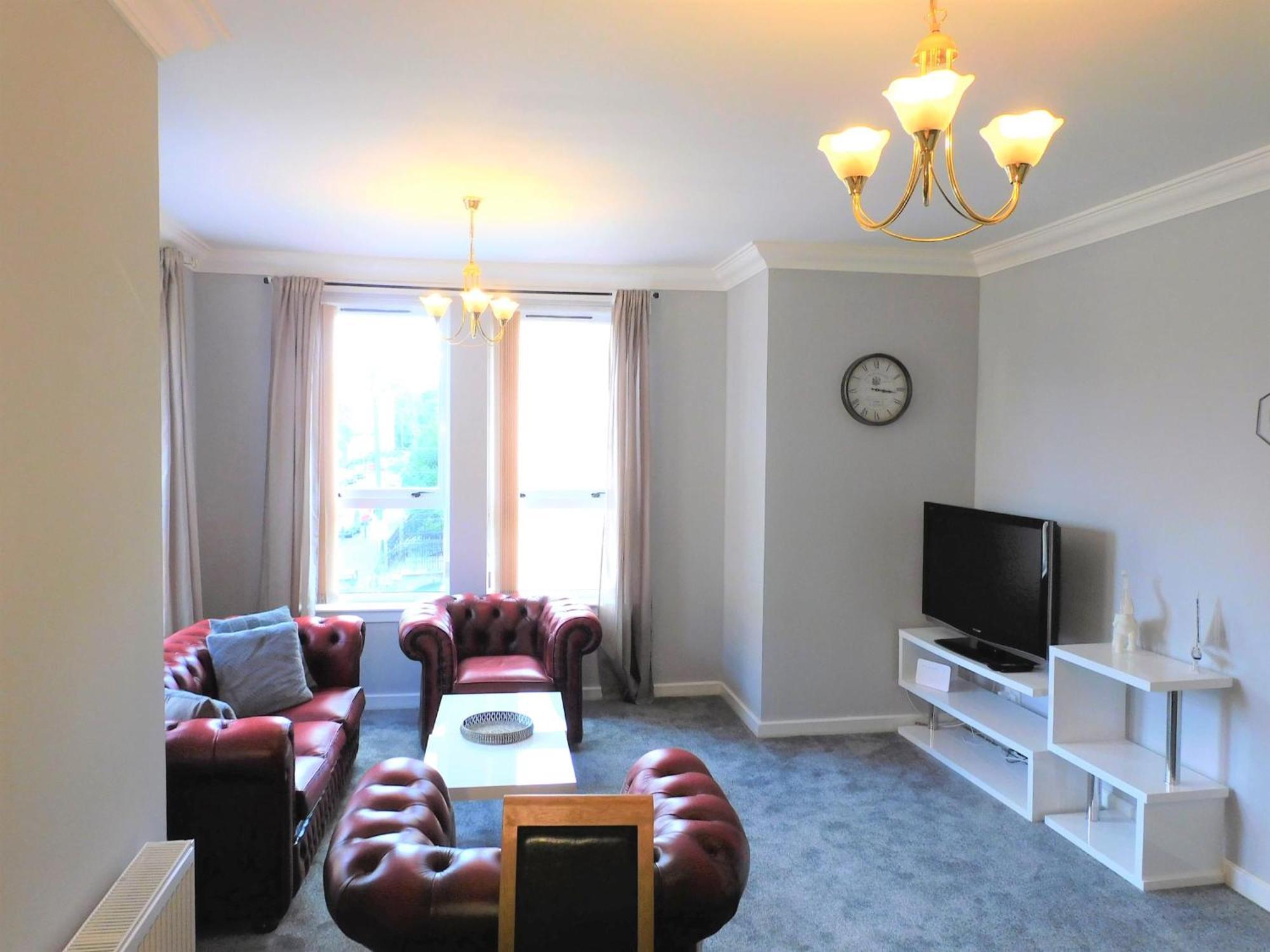 City Centre 2 Bedroom Apt, Close To M8 & Tourist Attractions Glasgow Dış mekan fotoğraf